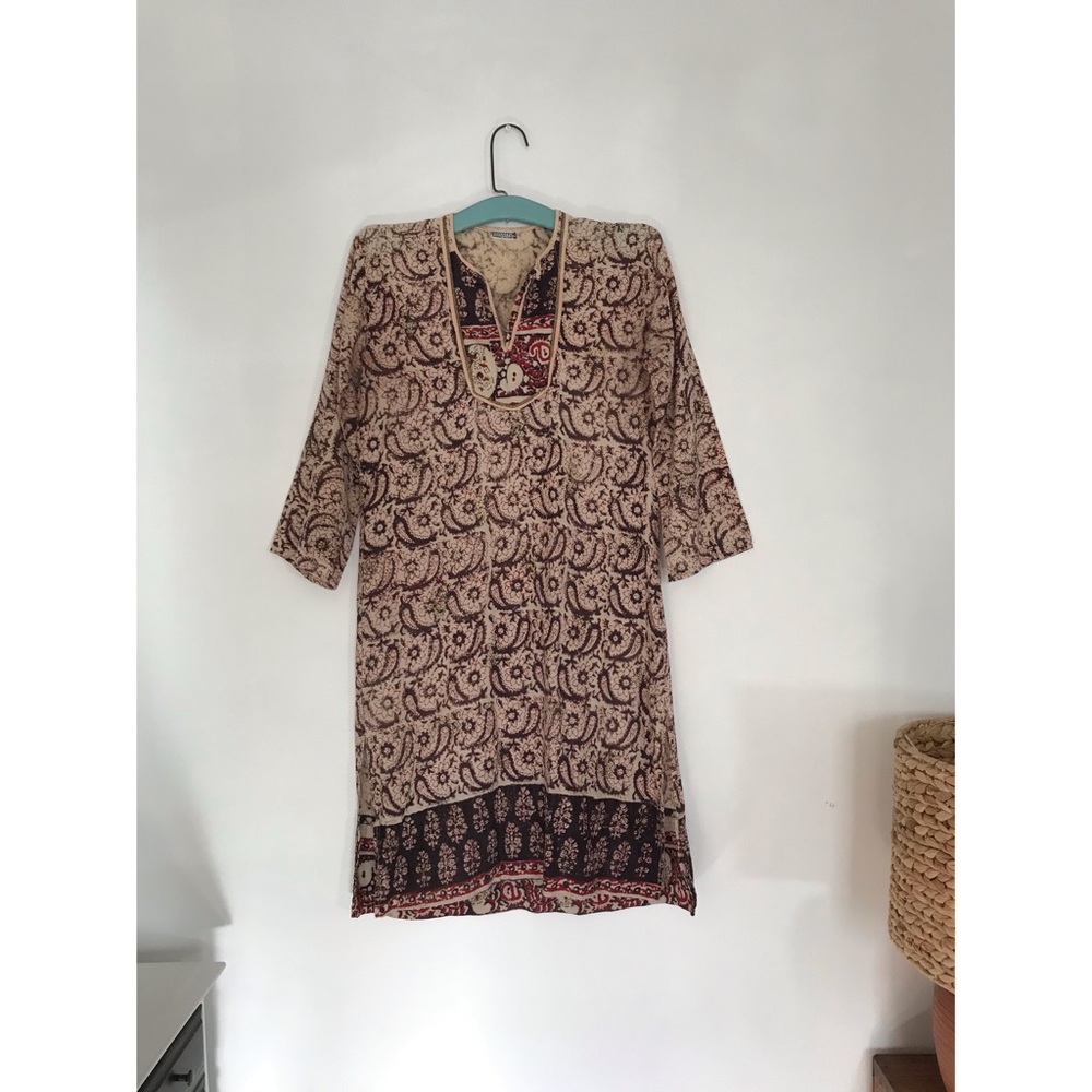 vintage 1960’s boho dress / beach cover up